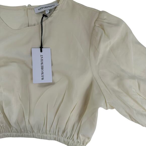 WeWoreWhat Ruffle Cropped Top - Picture 4 of 5